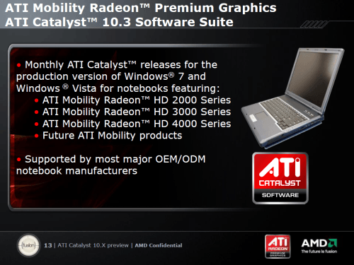 ATI Catalyst 10.2 & 10.3 Graphics Drivers