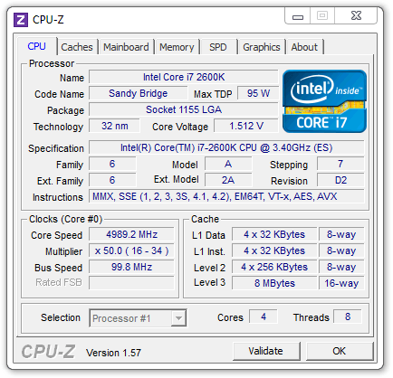 Intel DP67BG Overclocking
