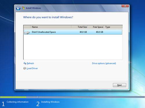 Windows 7 Install Time