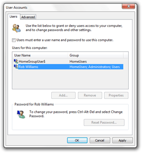 Enabling Auto-Logon and the Administrator Account in Vista and 7