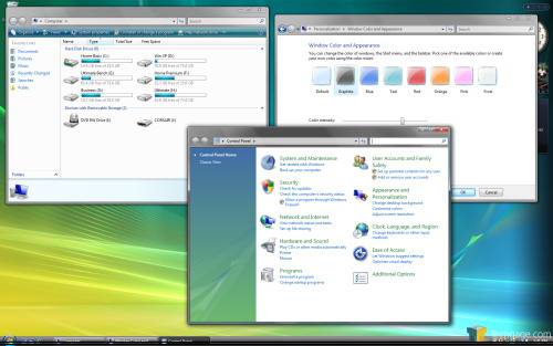 Windows XP (32-bit) Professional Edition, Windows Vista SP2 (32-bit) Ultima