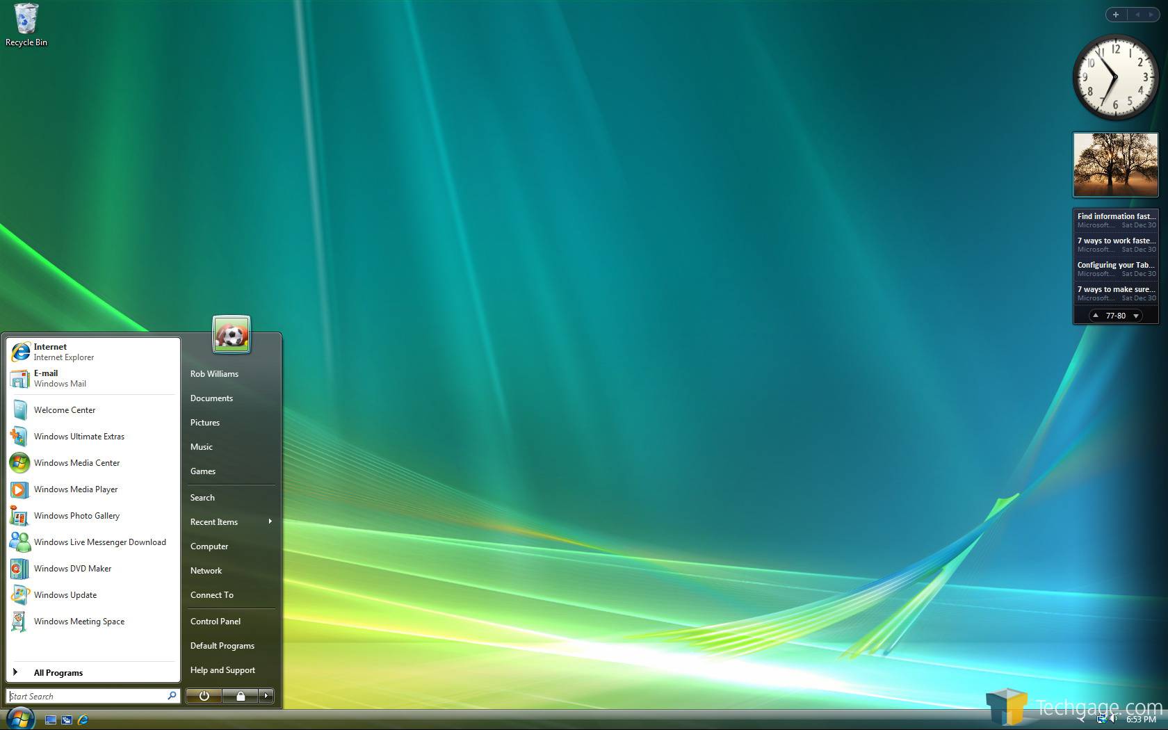Techgage Image Windows Vista Ultimate