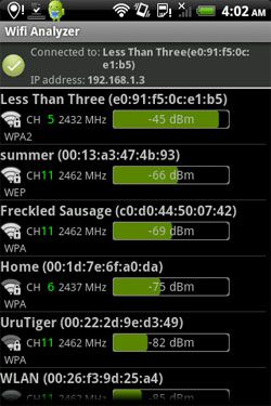 Wifi Analyzer for Android