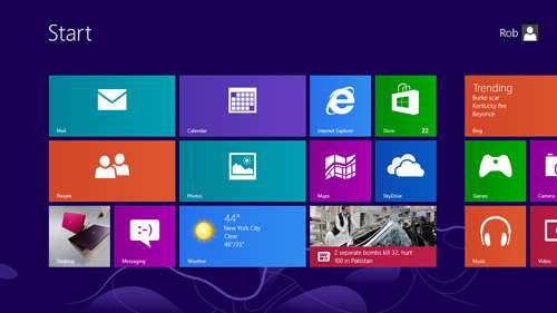 ASUS X202E - Windows 8 Start Screen