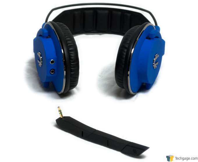 BitFenix Flo Gaming Headset - Detachable Microphone