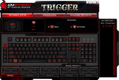 Cooler Master CM Storm Trigger Mechanical Keyboard
