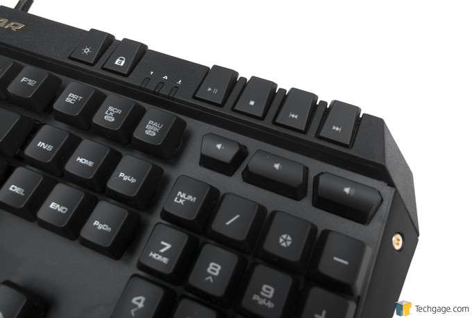COUGAR 500K Gaming Keyboard - Media Keys