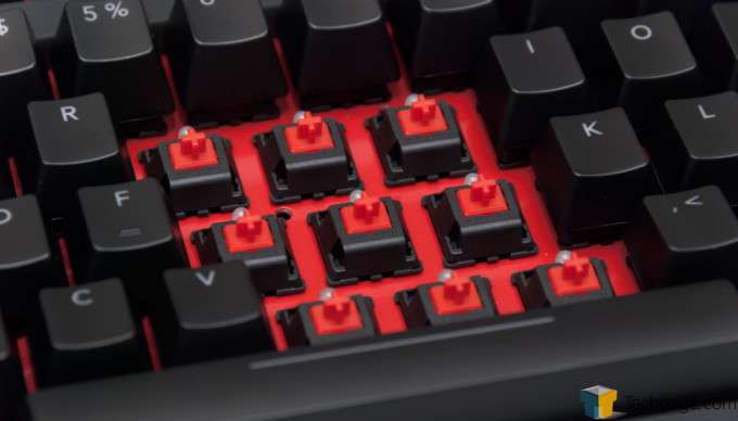 Func KB-460 Gaming Mechanical Keyboard - CHERRY MX Red Switches