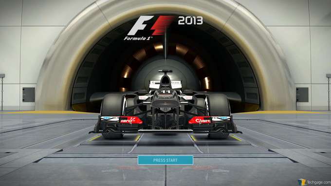 F1 2013 Classic Edition - Start Screen