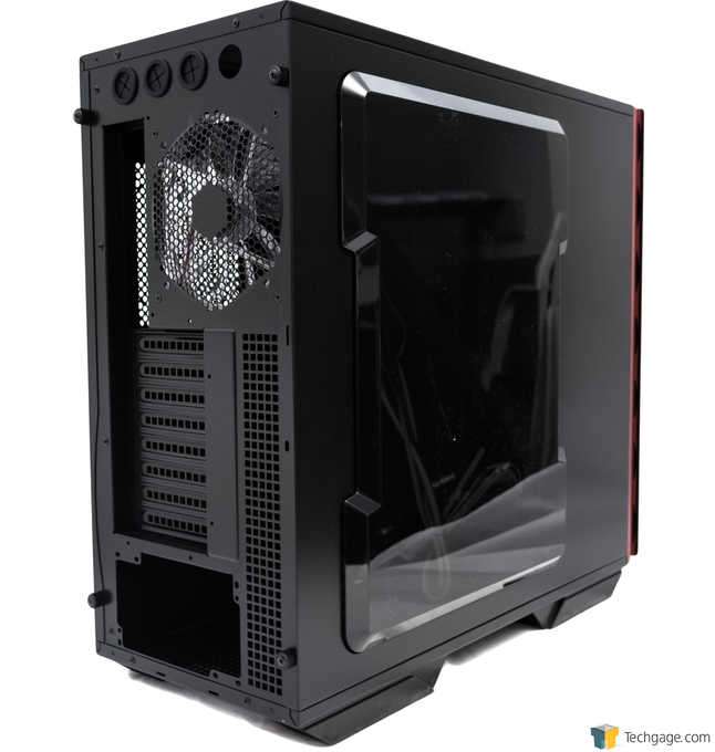 In Win 707 Full-tower Chassis - Rear 3/4