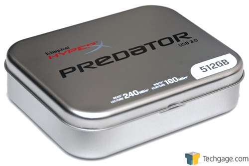 Kingston DataTraveler HyperX Predator 512GB Flash Drive