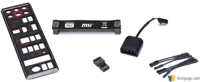 MSI Z97 Gaming 9 AC - Included Accessories