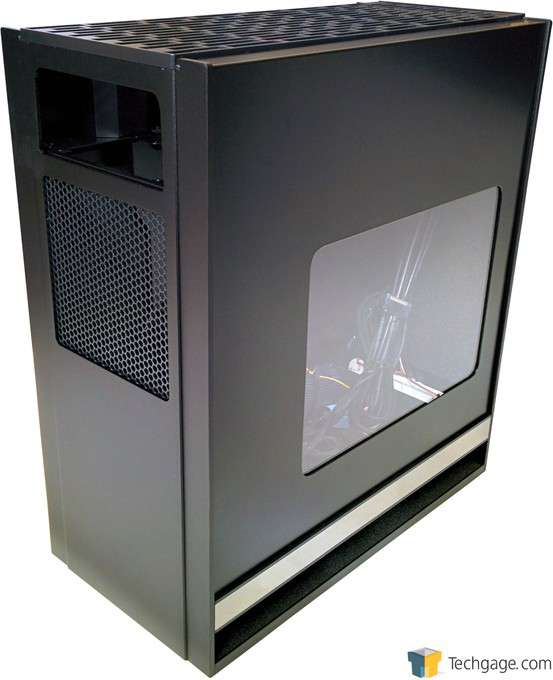 SilverStone Fortress FT05 Mid-Tower Chassis - Back Angle