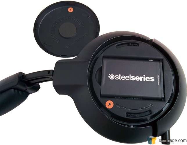 SteelSeries H Wireless Headset - Battery Inside Ear Cup