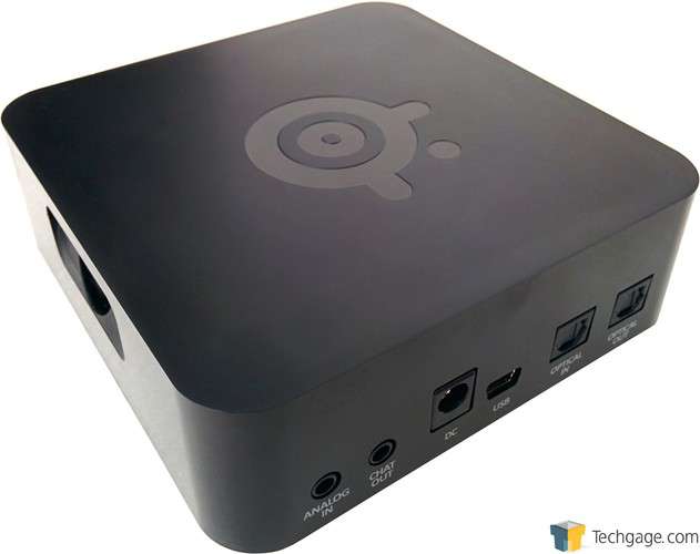 SteelSeries H Wireless Headset - Receiver Back Ports