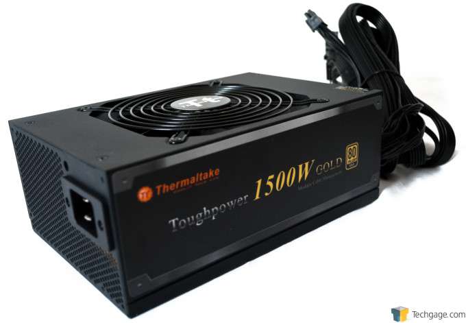 Thermaltake Toughpower 1500W Gold Power Supply - Pageant shot