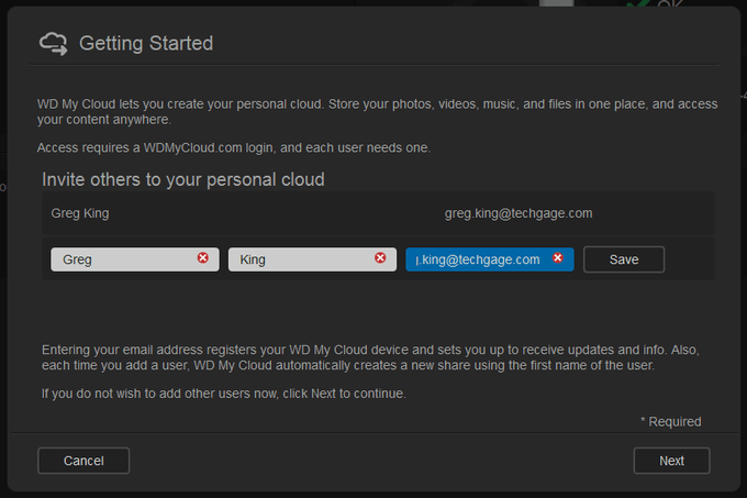 WD My Cloud - Getting Started