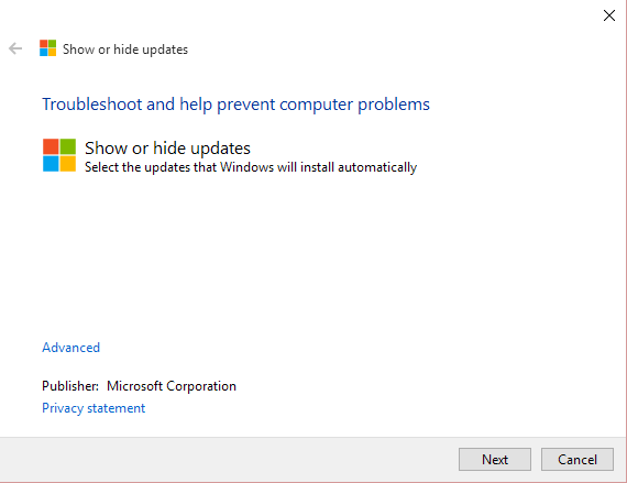Windows update tool exe