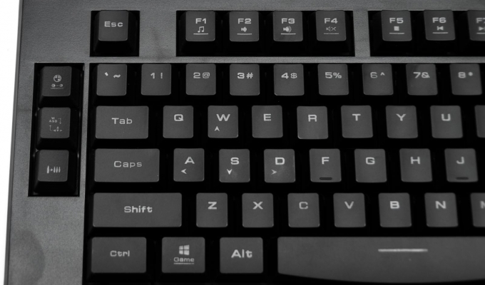 GAMDIAS ARES Keyboard - Left Side Buttons