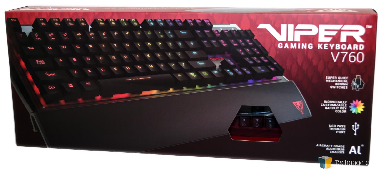 Patriot Viper V760 Mechanical Keyboard Review – Techgage