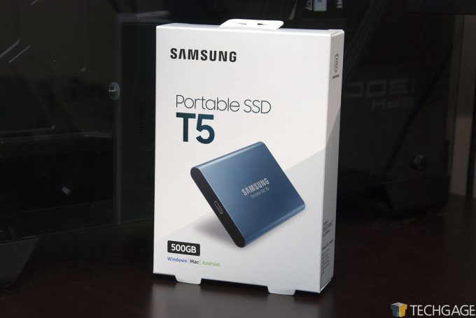 Samsung T5 Portable Ssd 500gb