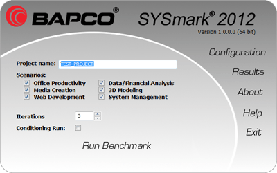 BAPCo SYSmark 2012