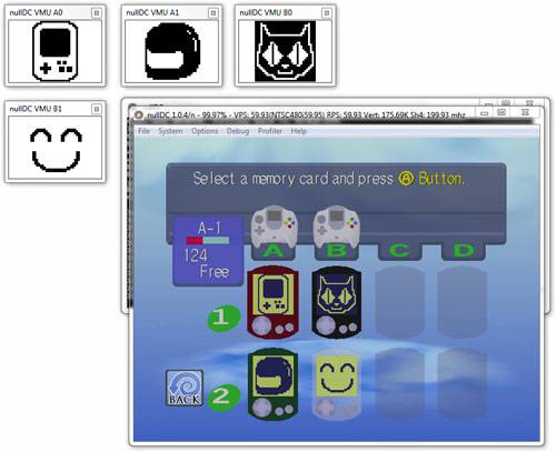 nullDC Sega Dreamcast Emulator
