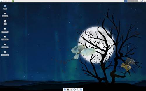 Fedora 15 - Xfce Desktop