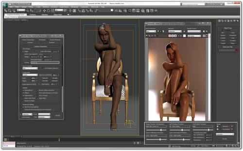 Autodesk 3ds Max 2011 - Naomi Render