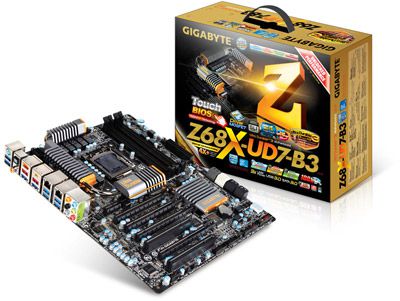 GIGABYTE Z68 motherboard