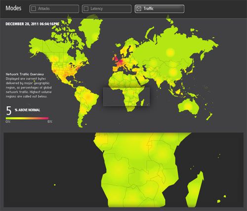 Akamai Heat Map