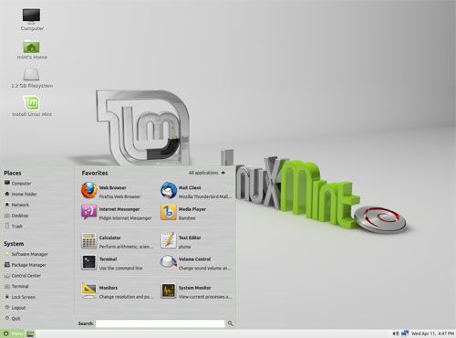 Linux Mint's MATE Desktop
