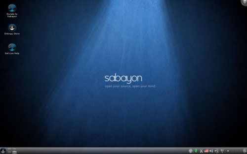 Sabayon 6 - KDE Desktop
