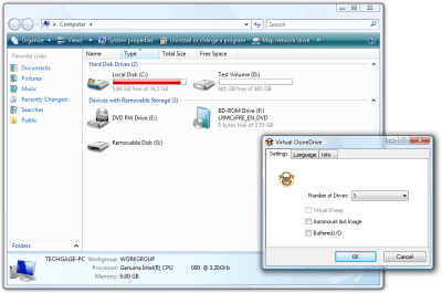 SlySoft's Virtual CloneDrive Offers Superb Disk Image Mounting – Techgage