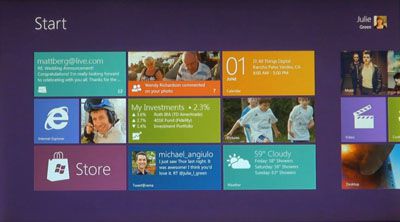 Windows 8 former Metro Interface