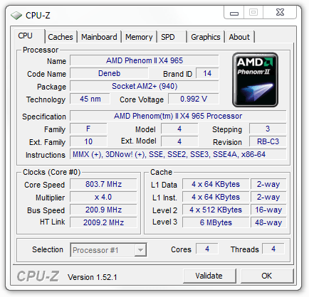 Quick-Gage: AMD's 125W Phenom II X4 965 Black Edition – Techgage