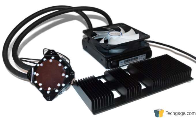 Arctic Accelero Hybrid II GPU Cooler - Cooler and GPU Heatsink