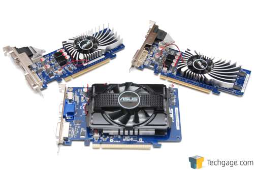 ASUS GeForce 210 GT 220 GT 240 Techgage