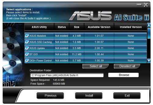 ASUS P9X79 PRO - EFI