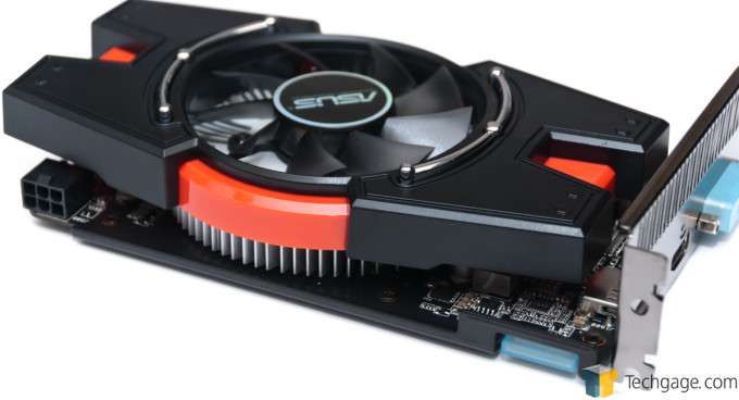 ASUS Radeon R7 250X - Power Connector & CrossFire Bridge