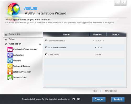 ASUS X202E - ASUS Installation Wizard