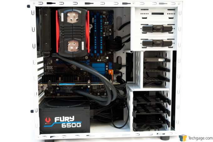 BitFenix Neos Chassis - New CPU heat sink installed