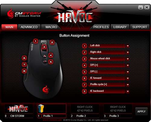 Cooler Master Storm Havoc Gaming Mouse Review – Techgage