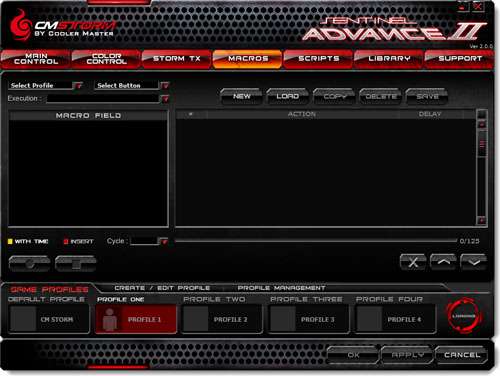 CM Storm Sentinel Advance II Gaming Mouse Software