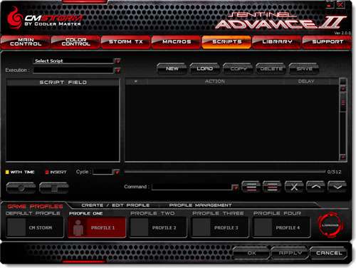 CM Storm Sentinel Advance II Gaming Mouse Software