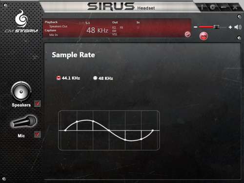 CM Storm Sirus 5.1 Surround Sound Headset 