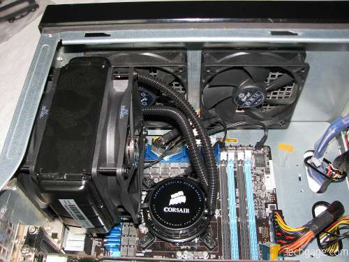 Corsair H70 Self-Contained Liquid CPU Cooler Techgage