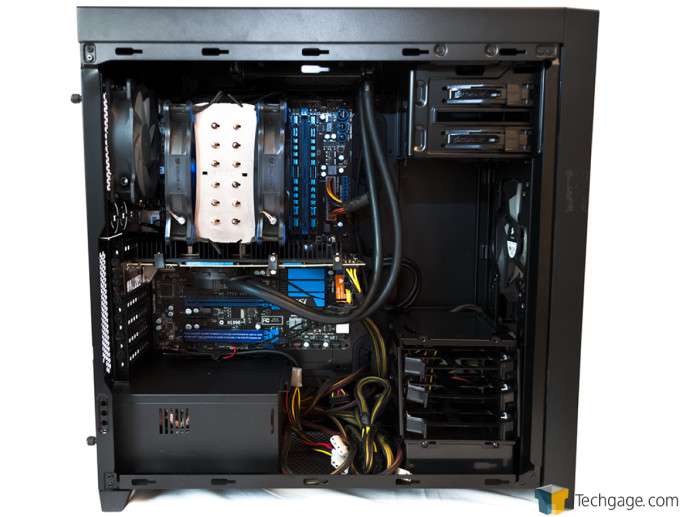 Corsair Obsidian 450D Chassis - System Installed