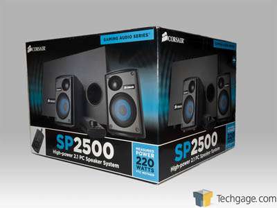 Corsair SP2500 2.1 Gaming Speakers Review – Techgage