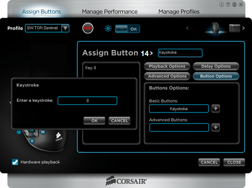 Corsair M90 Mouse